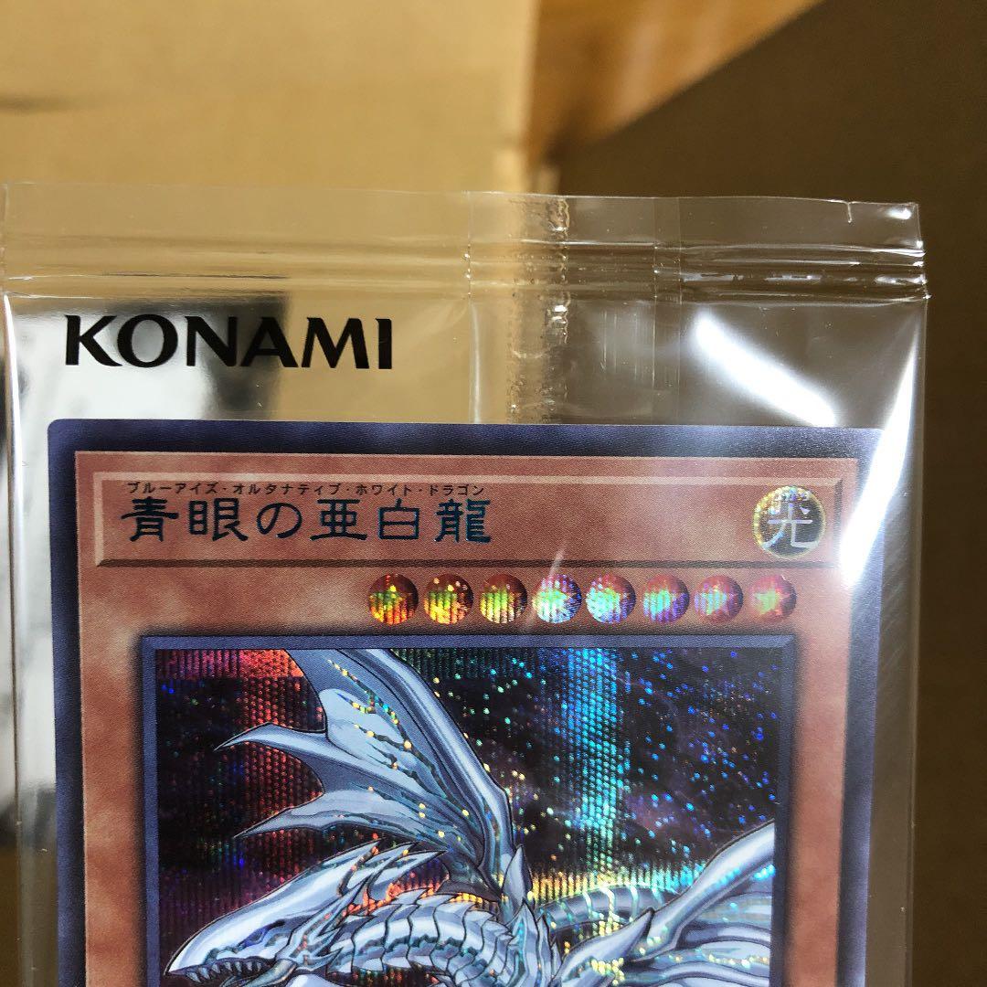 青眼の亜白龍ブルーシークレット