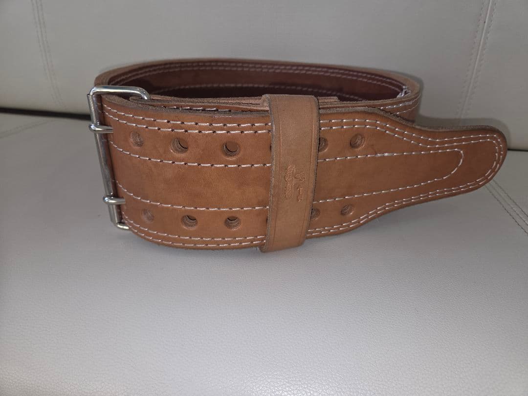 超希少アメリカンドリーム、パワーリフティング用トレーニングベルト Lサイズ