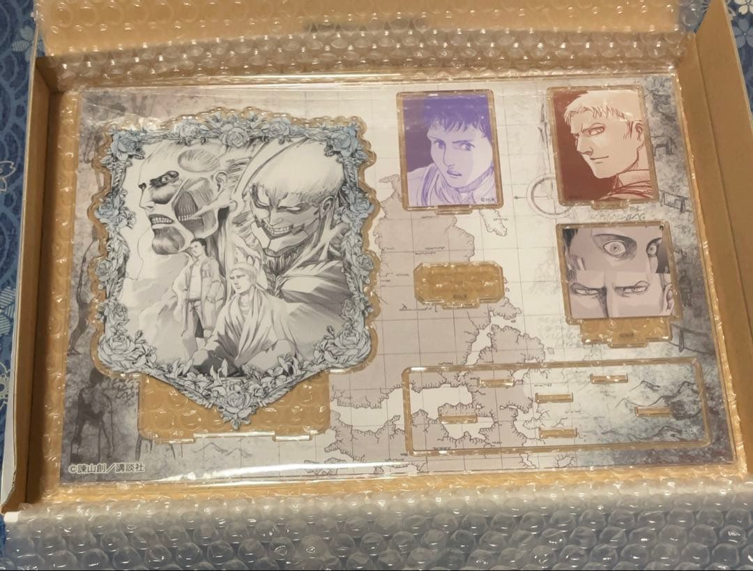 進撃の巨人 九つの巨人 ジオラマアクリルスタンド ライナー アニ 誓いと約束