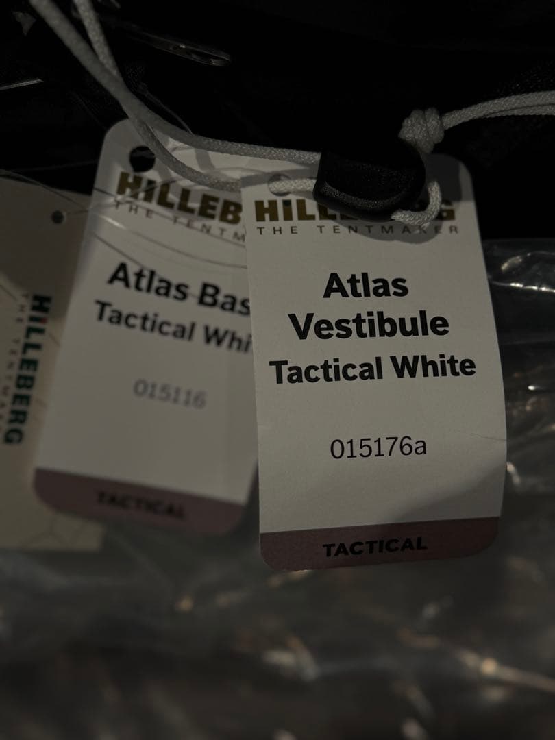 アトラス Hilleberg ヒルバーグ ベスタビュール タクティカル ホワイト