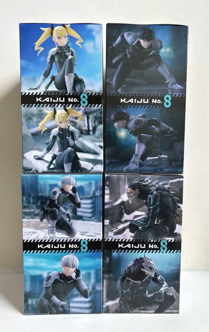 怪獣8号19点セット❗️ソフビ ぬーどるストッパーフィギュアGIGO限定グラス等