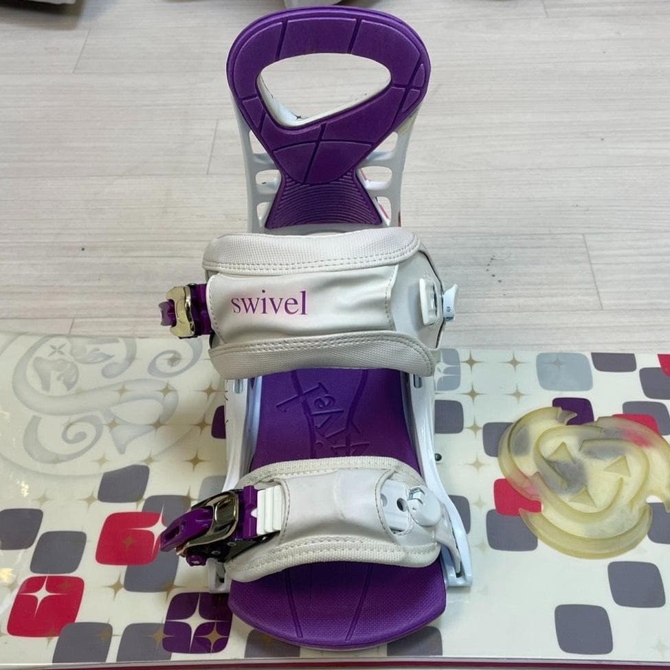 SWIVEL スノーボード　ビンディングセット　135cm　キッズ用