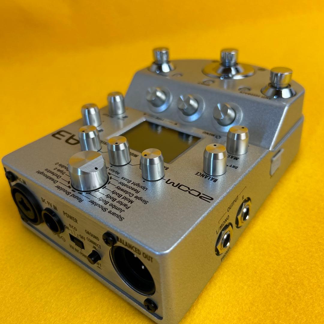 ZOOM マルチエフェクター アコースティック ギター A3 説明書付