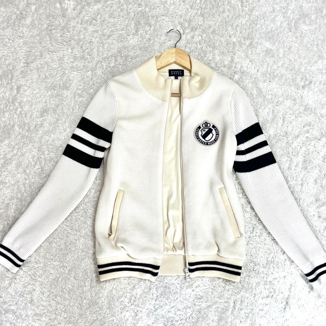 ✨激レア✨ PEARLY GATES ニット ジップアップ ジャケット Mサイズ