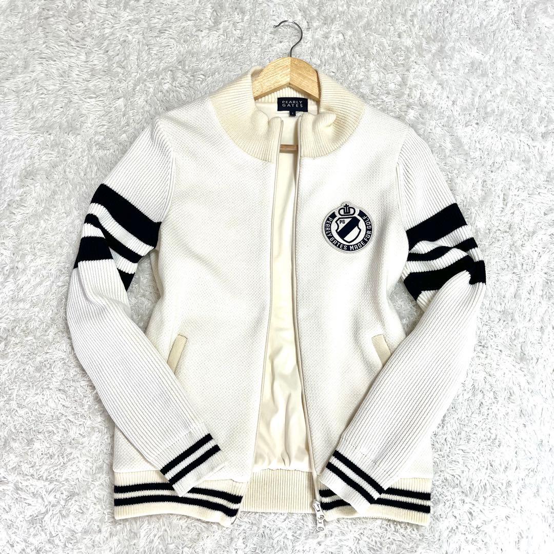✨激レア✨ PEARLY GATES ニット ジップアップ ジャケット Mサイズ