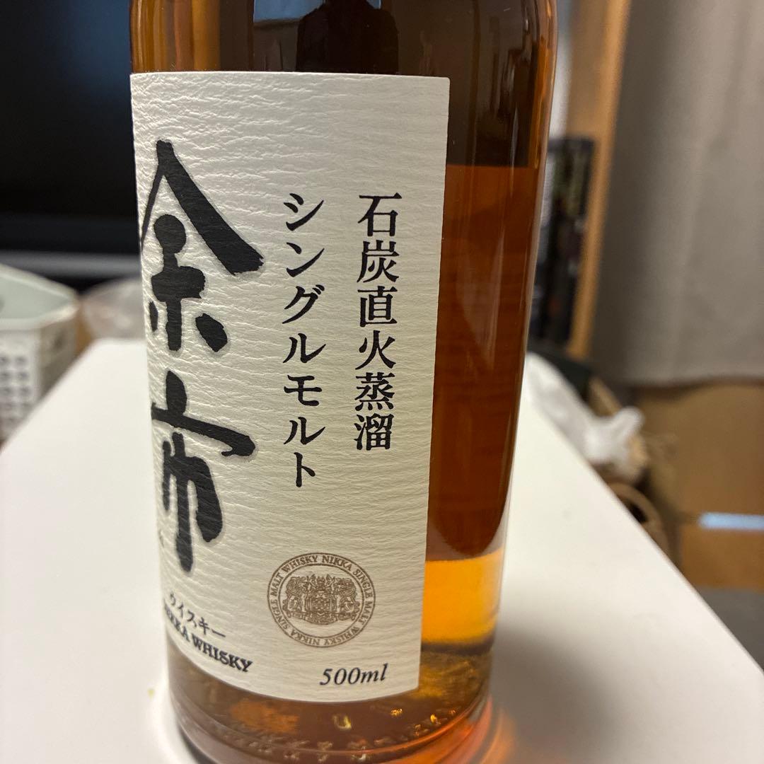 ニッカ　NIKKA WHISKY 余市　シングルモルト　ノンエイジ　500ml
