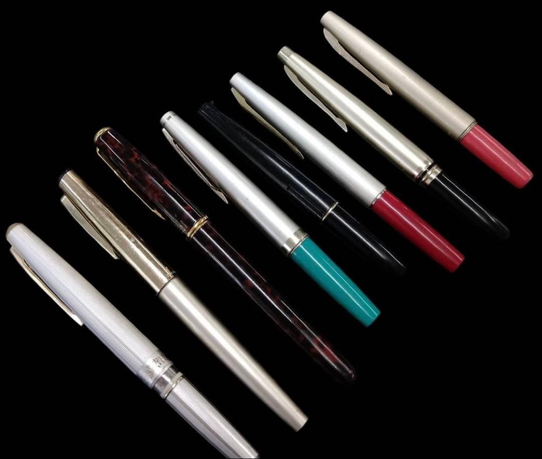 万年筆18K14K 8本セット