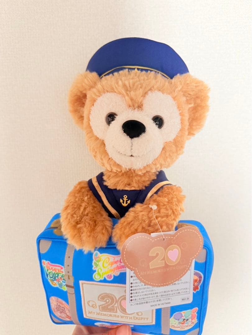 【ぬいぐるみ】ディズニー 20周年 ダッフィー duffy 新品　ディズニーシー