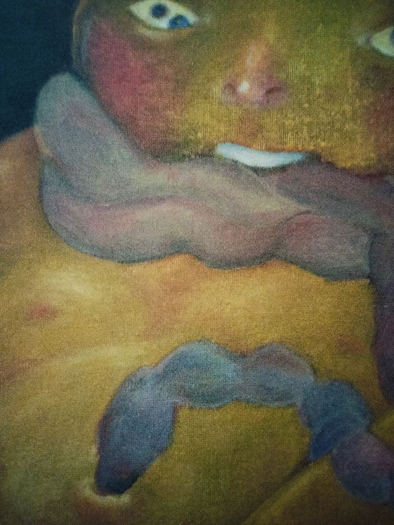 油絵ヴァージン卒業1作品目