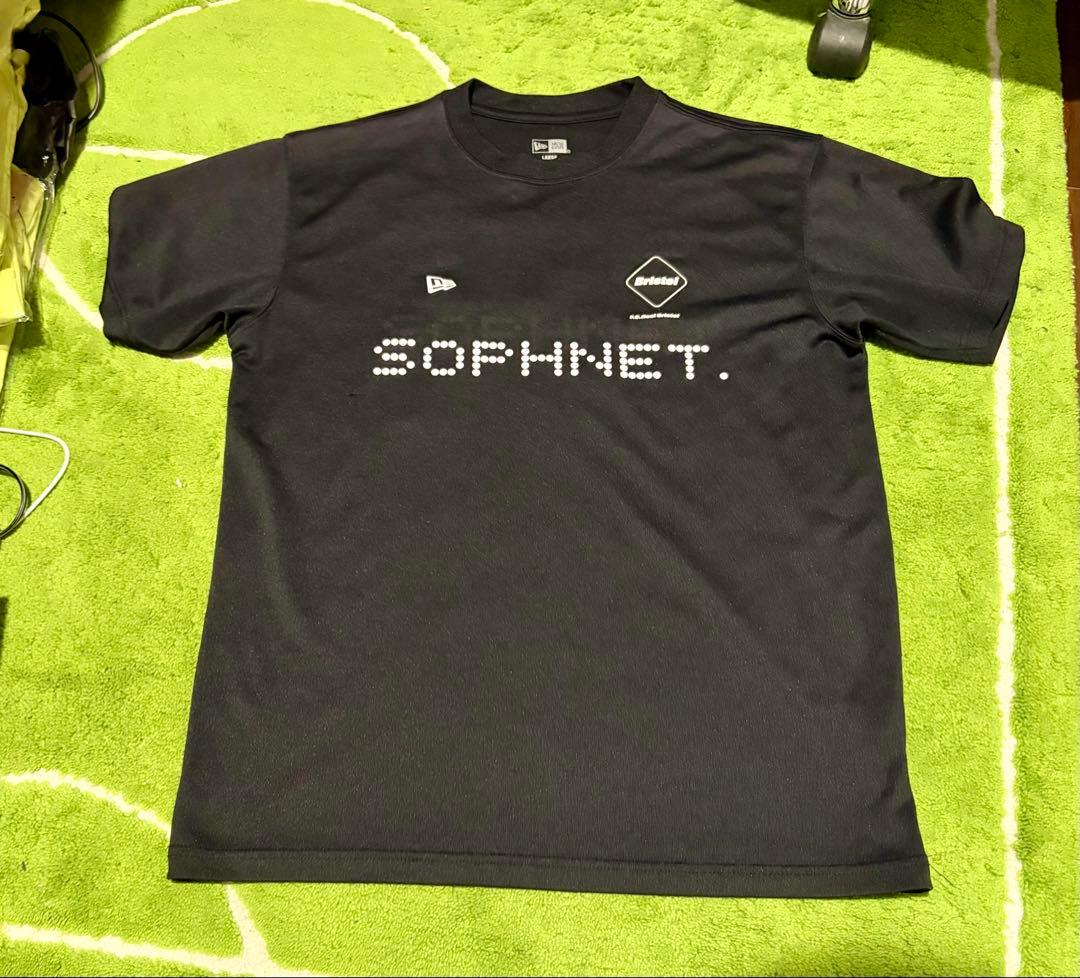 【超美品】FCRB SOPHNET. ニューエラ Tシャツ　ネイバーフッド