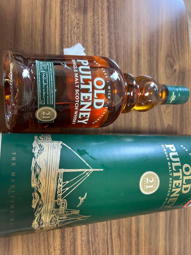 ウイスキー　オールドプルトニー　21年