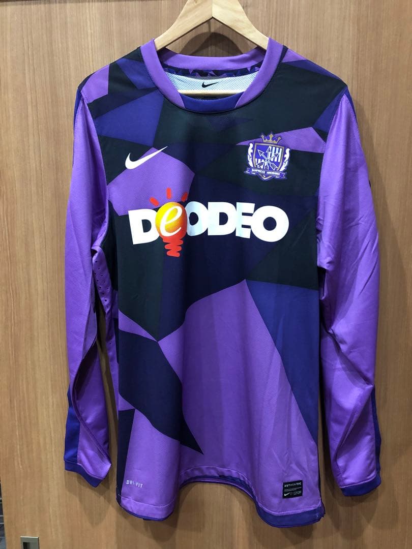 サンフレッチェ広島　ユニフォーム　長袖　レア　支給　NIKE