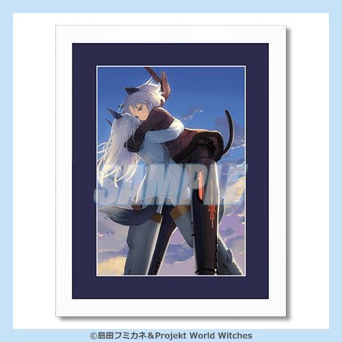 ストライクウィッチーズ　エイラ　サーニャ　複製原画　くじ　S