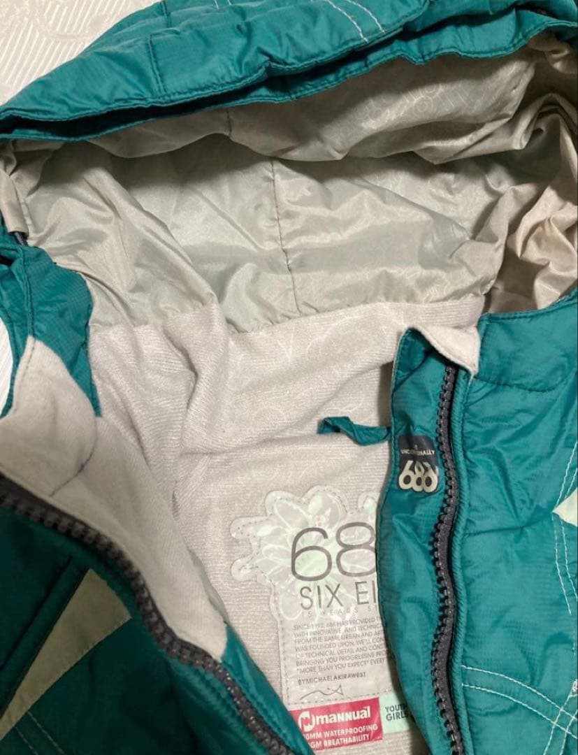 686 スキー　スノーボードウェア 上下セット Sサイズ