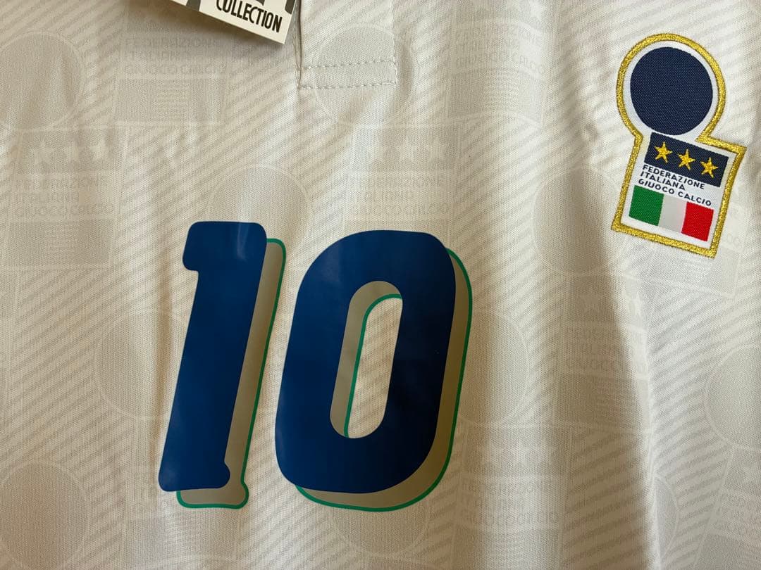 【新品タグ付】 1994 イタリア アウェイ 10: BAGGIO 2XL