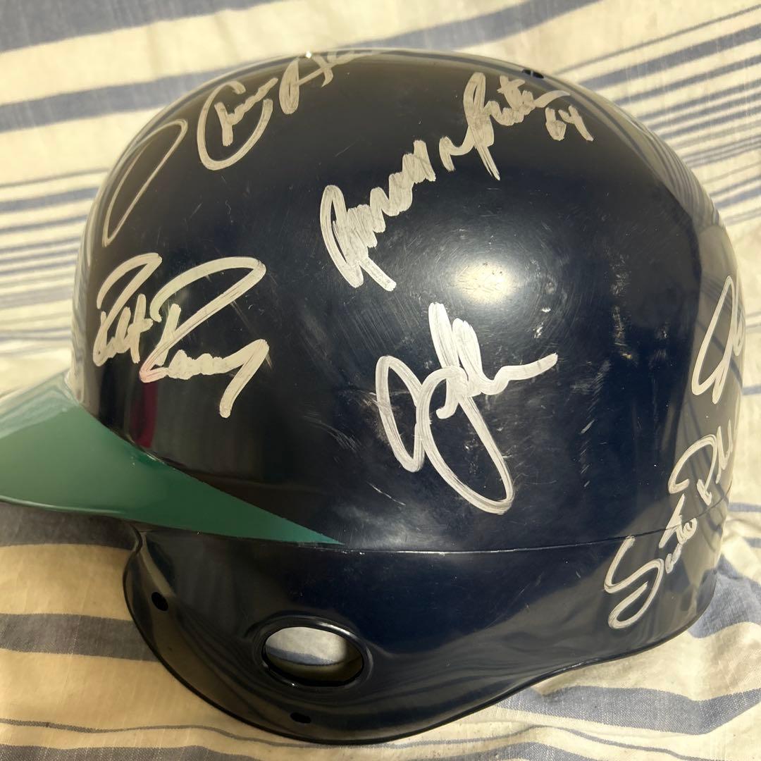 シアトル・マリナーズ サイン入りヘルメット