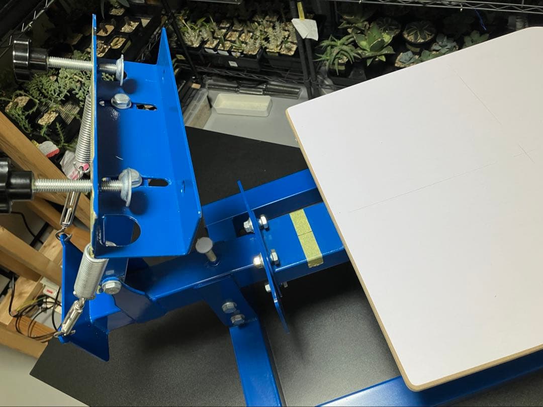 シルクスクリーン印刷台 印刷機Tシャツプリンター プリント台 調整機能付き