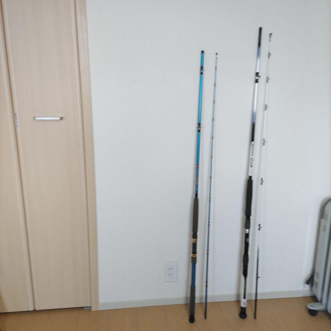 船釣り用リール竿２本