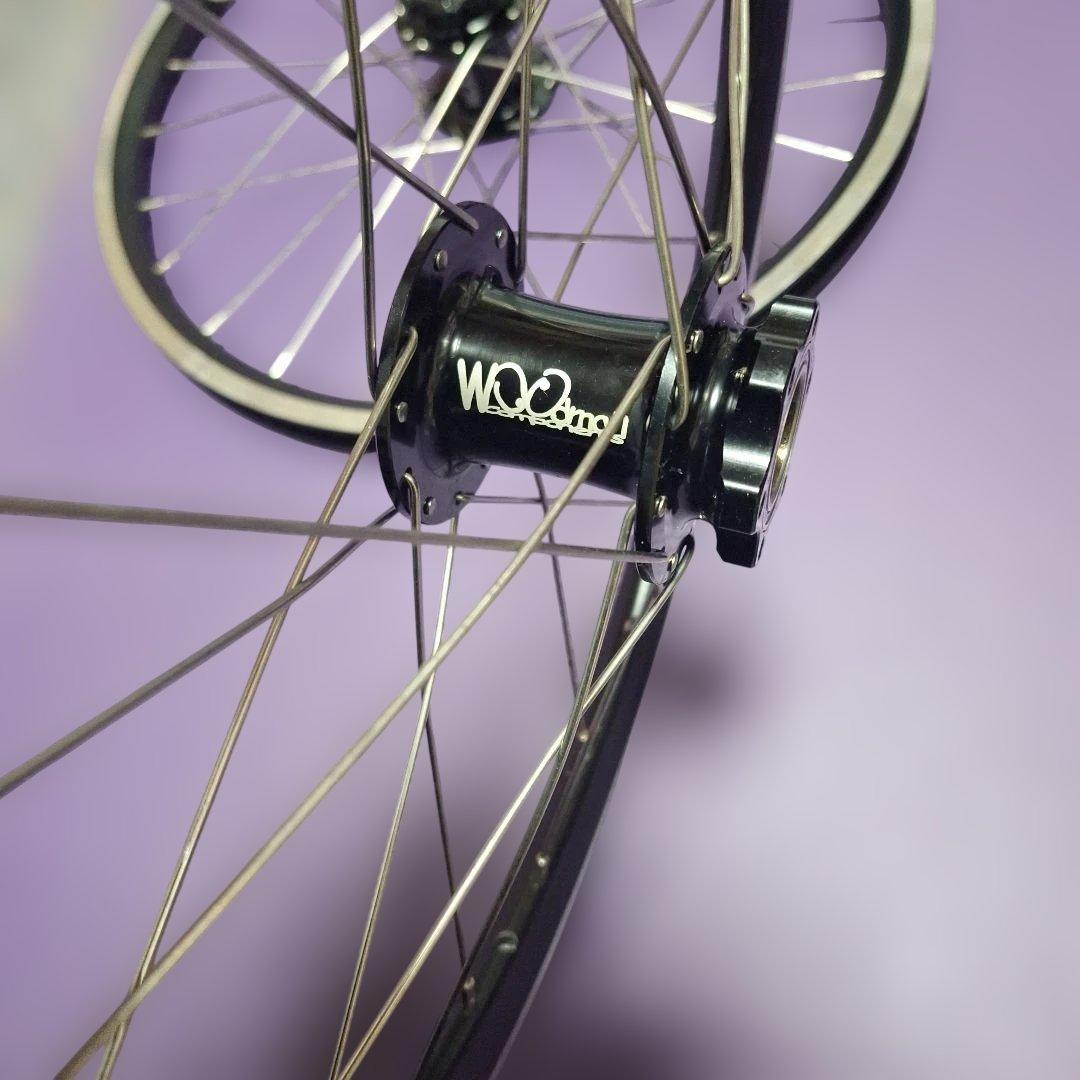 ALEXRIMS DA16 ２０インチ　ウッドマン　ハブ　２本セット