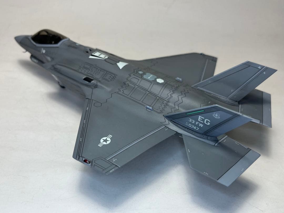ハセガワ　1/72 F-35A USAF （完成品）