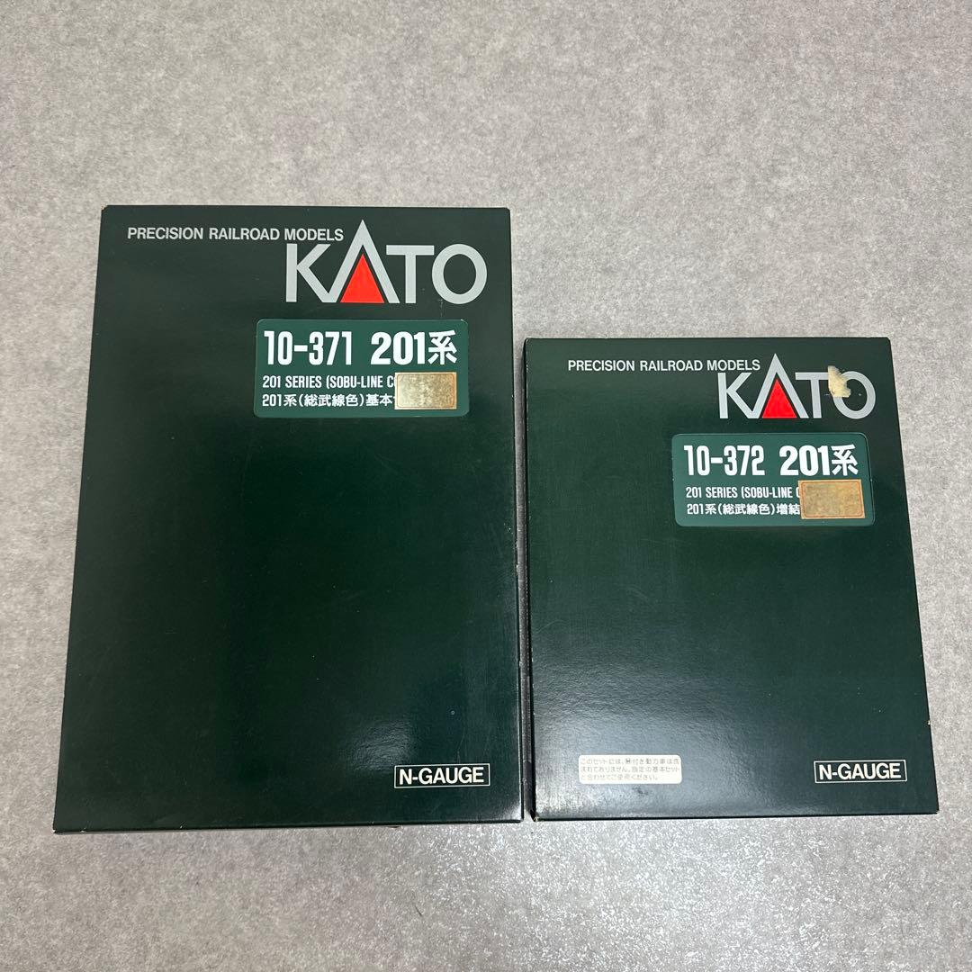 KATO Nゲージ 10-371 201系 総武線色 基本セット 増結セット