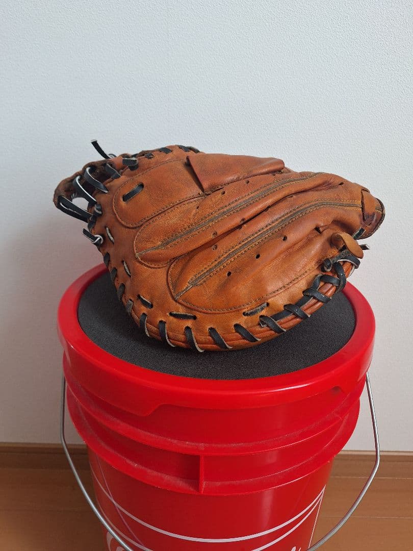 ハタケヤマ 軟式キャッチャーミット　中古