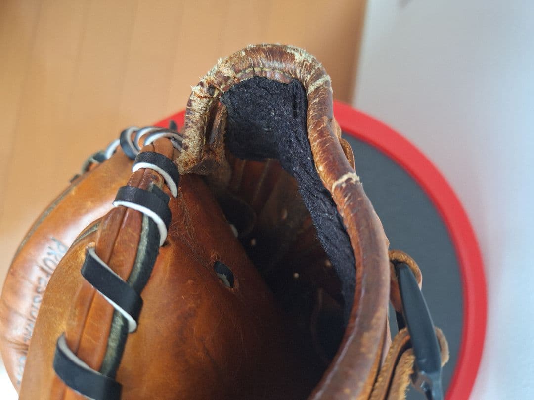 ハタケヤマ 軟式キャッチャーミット　中古