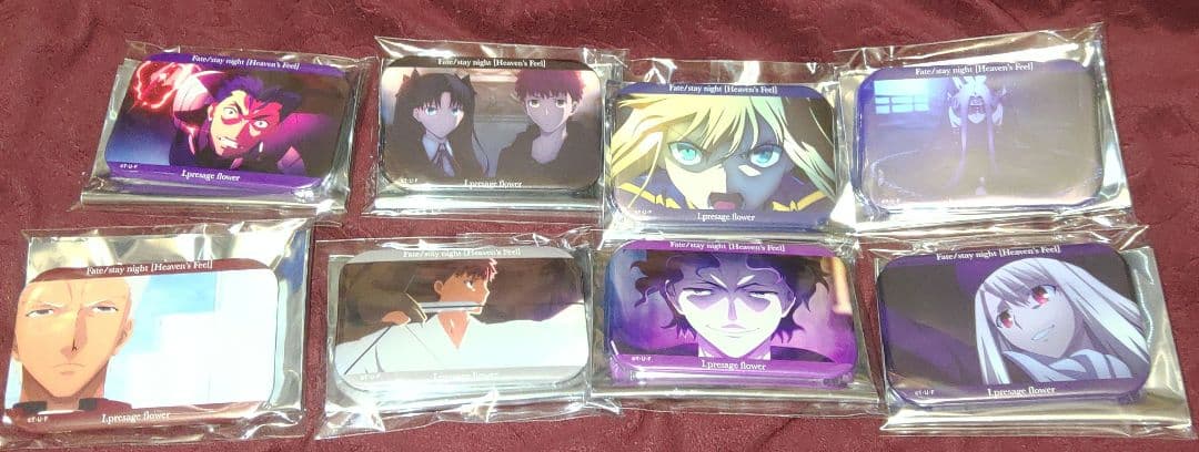 缶バッジ 映画 Fate [Heaven's Feel] 8個セット