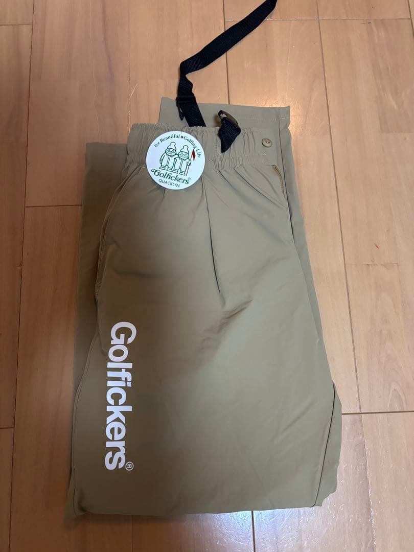 ゴルフィッカーズ　Stretch Nylon Pants -Sand Beige