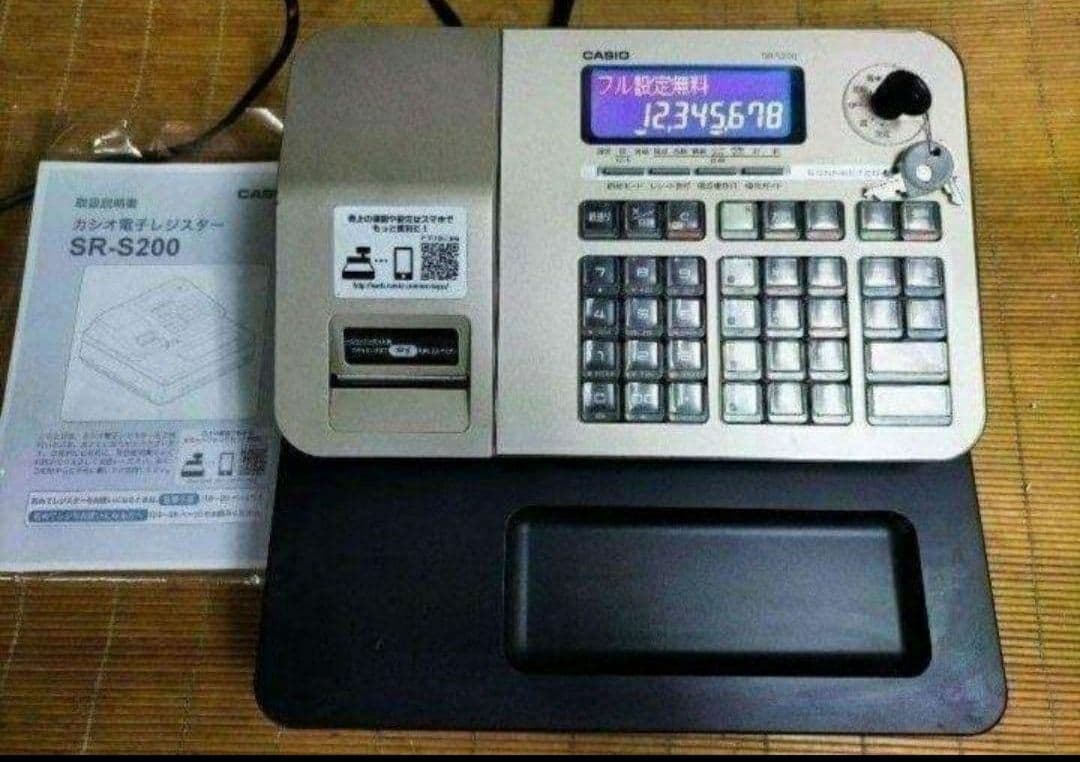 カシオレジスター　SR-S200　最新機種　スマホ設定売上管理　003000