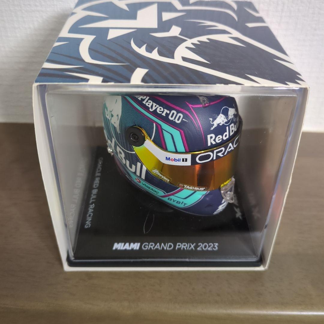 マックス・フェルスタッペン スケールヘルメット 1:4 マイアミ2023