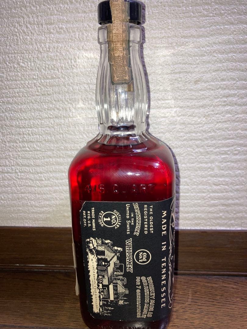 未開栓古酒ジャックダニエル特級時代青封印1973年製造