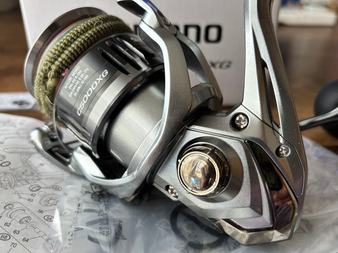 【美品】SHIMANO NASCI C5000XG スピニングリール