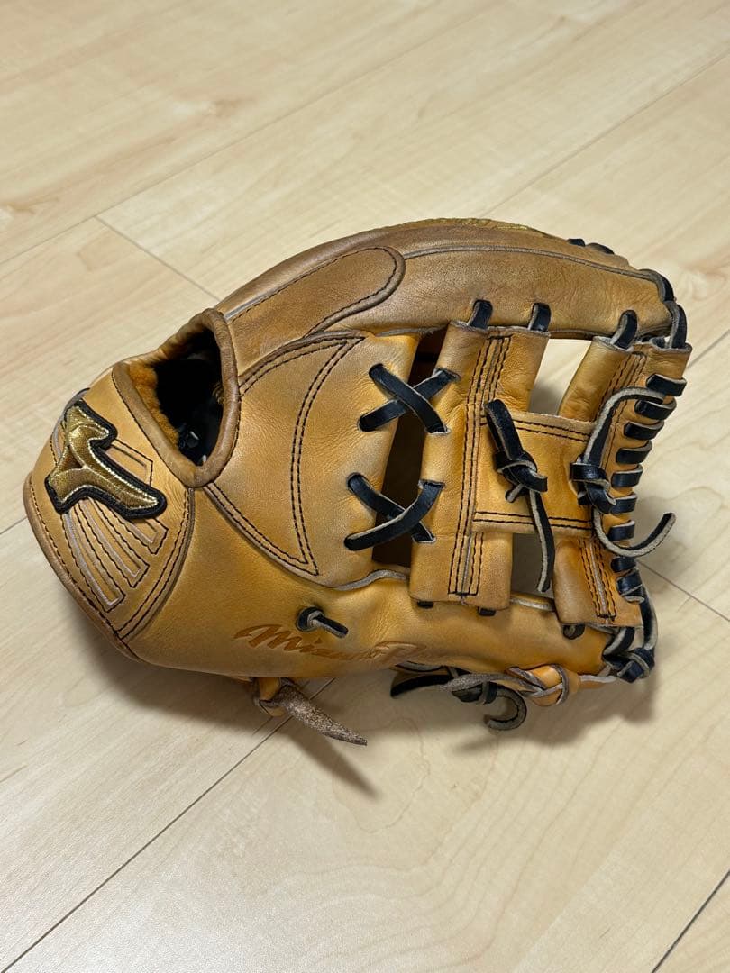 Mizuno Pro 硬式用オーダーグラブ　内野手用 坂本型　波賀ジャパン