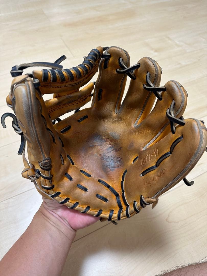 Mizuno Pro 硬式用オーダーグラブ　内野手用 坂本型　波賀ジャパン