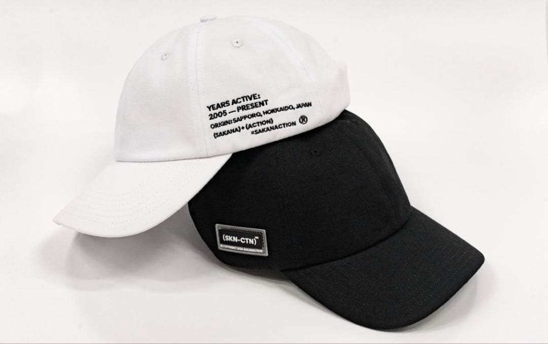 サカナクション　黒キャップ　帽子 (SKN-CTN)™ 新品未使用