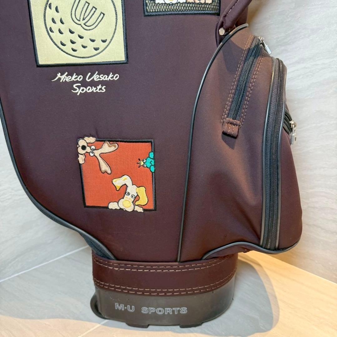 M・Uスポーツ ミエコ ウエサコ　キャディバッグ　キャスター付き