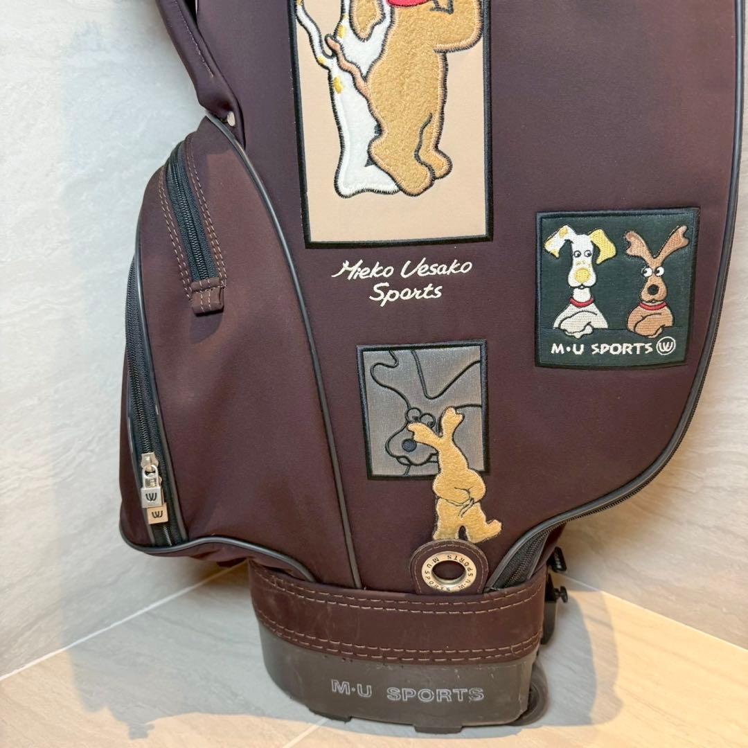 M・Uスポーツ ミエコ ウエサコ　キャディバッグ　キャスター付き