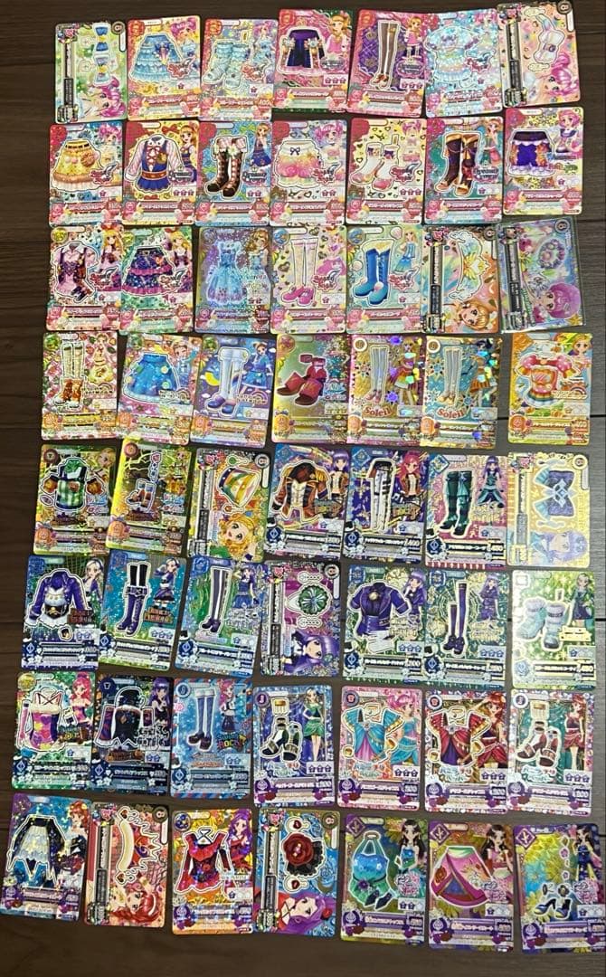 アイカツ！ PR、R、N、サイン入りカード等155枚セット カードバインダー付き