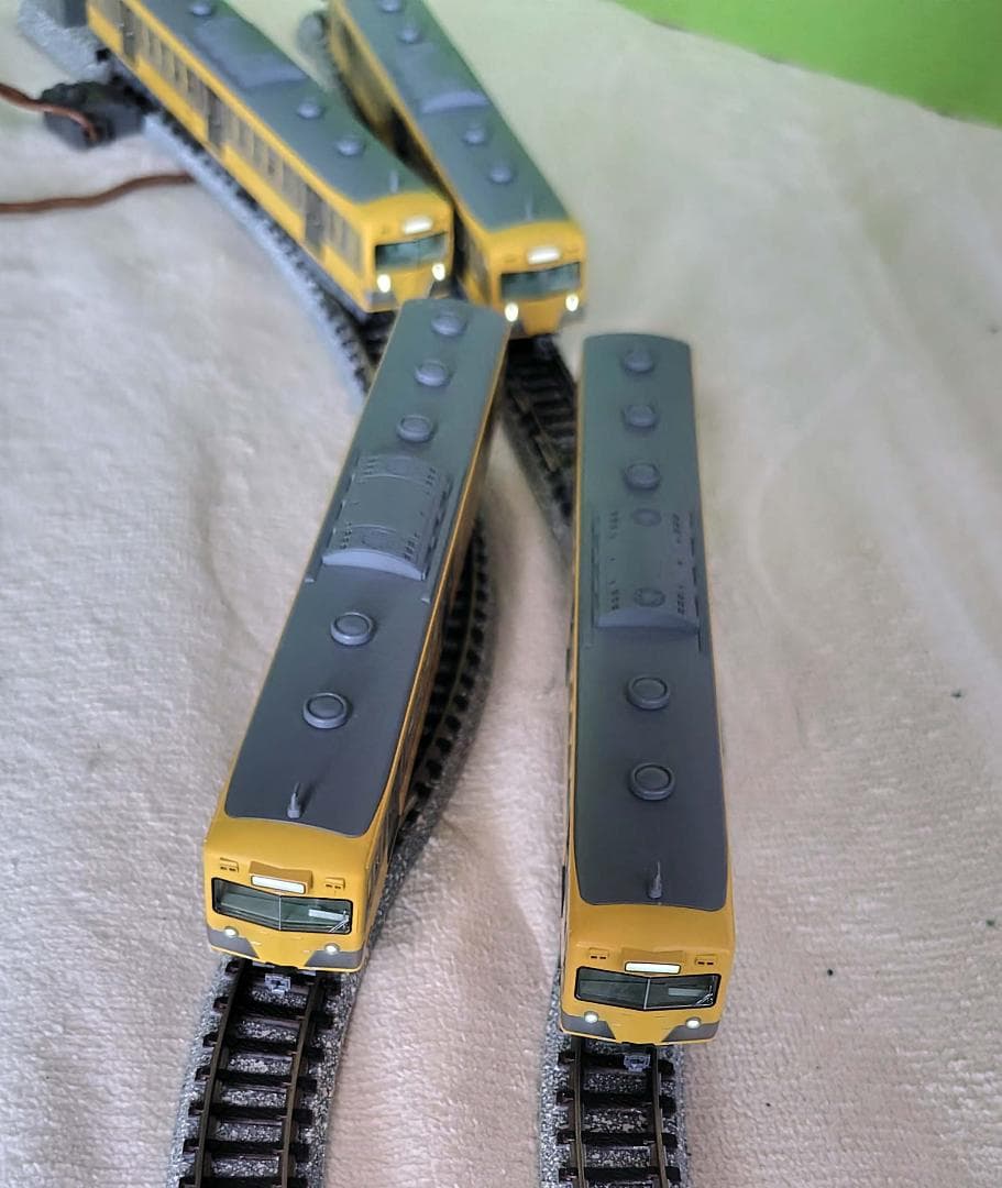 KATO 10-1101+1102西武鉄道101系(初期形・冷房)4+4両=8両