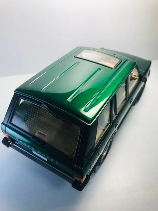 クラシックレンジローバー　アーデングリーン　アオシマ1/24