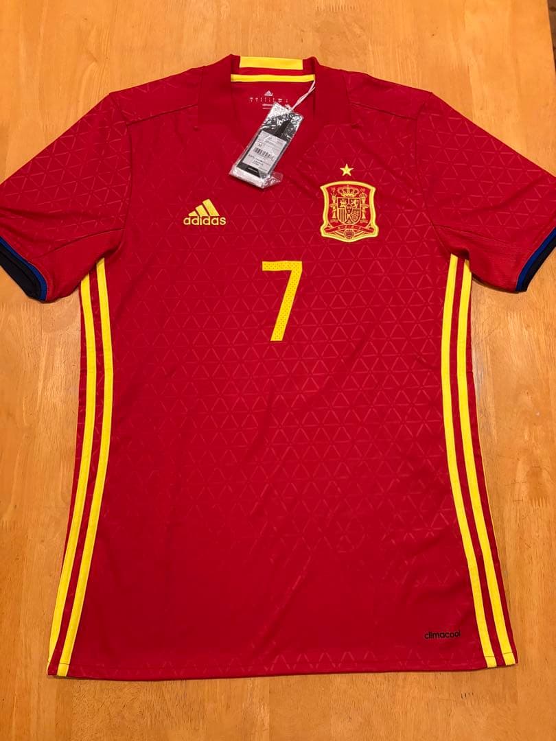 正規品 新品 スペイン代表 16/17 ビジャ Mサイズ