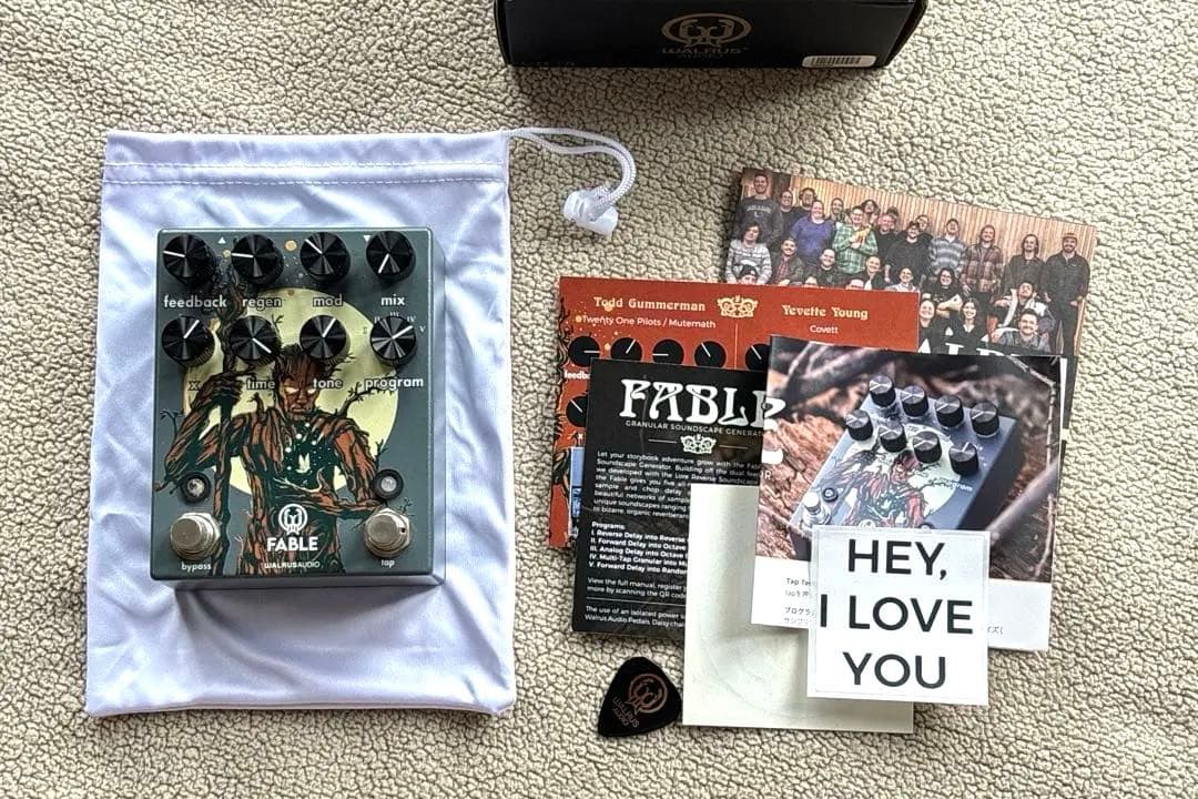 ギター WALRUS AUDIO FABLE