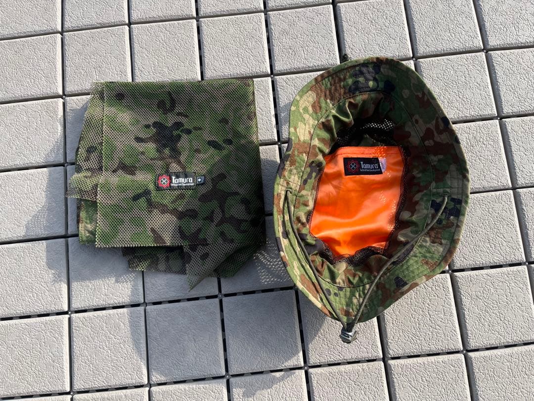 田村装備開発　T-Ranger Hat IR 陸自　ブッシュハット　メッシュ付き