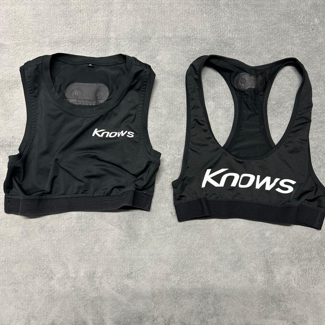 knows 高校サッカーGPS用スポーツブラ 2タイプ