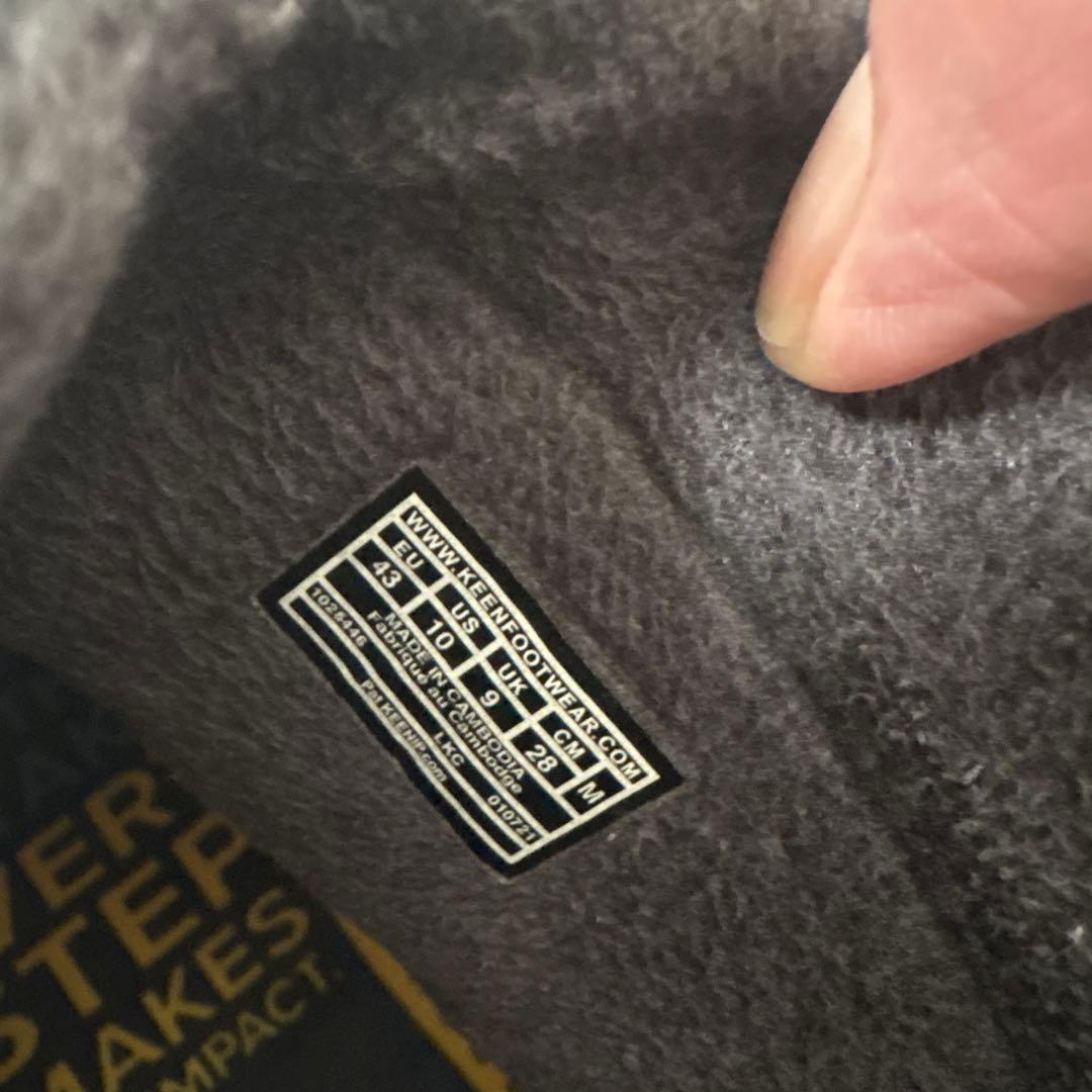 KEEN スノーブーツ ブラック/ネイビー