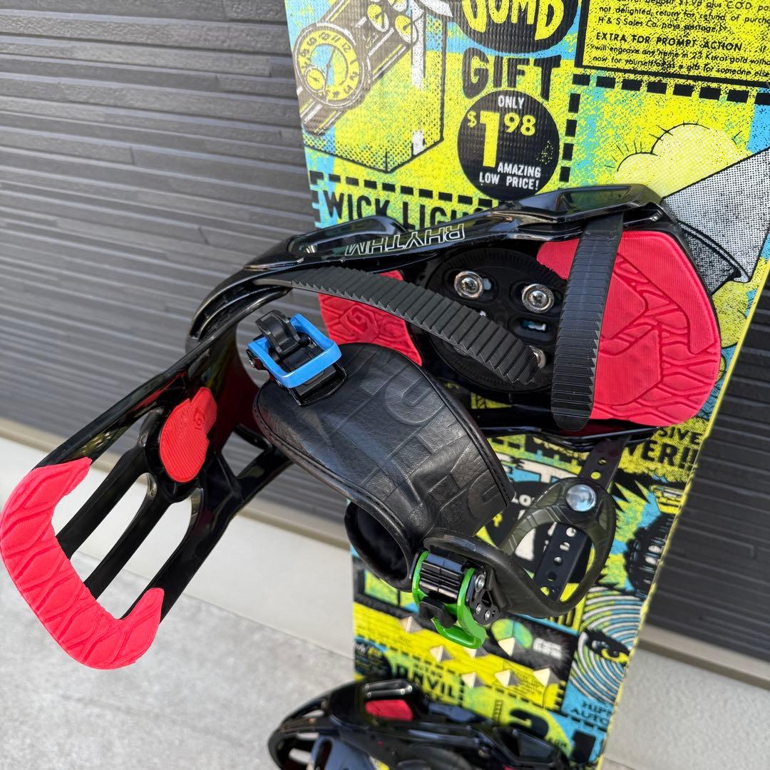 NITRO Demand 146cm Salomonビンディングセット