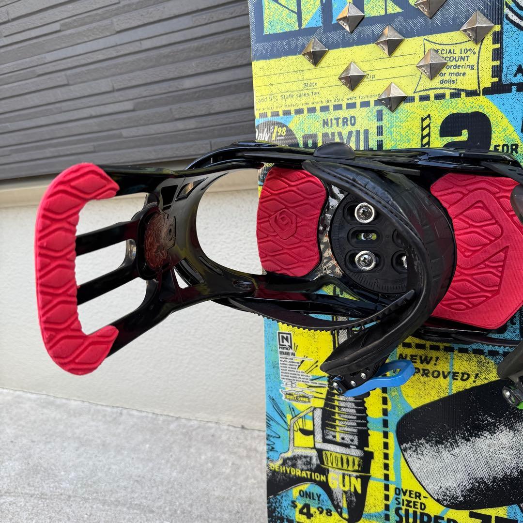 NITRO Demand 146cm Salomonビンディングセット
