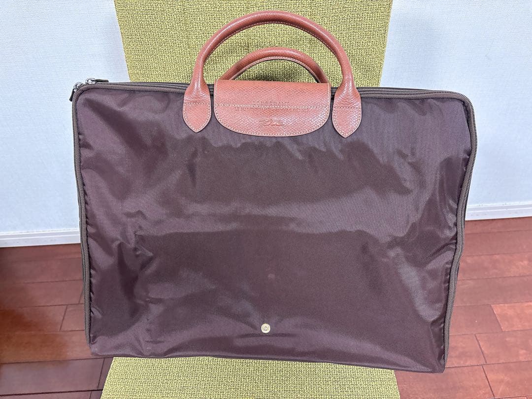 【レア・美品】ロンシャン折りたたみキャリーオンバッグ47×36×15 旅行・出張