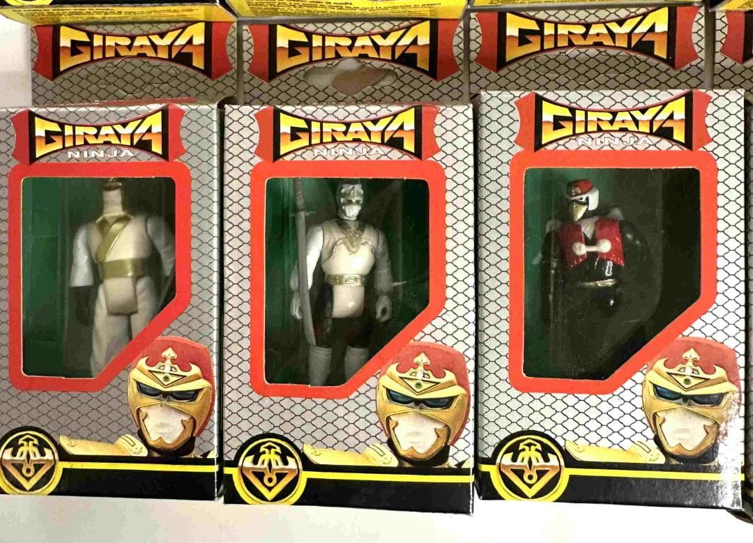 【海外版】世界忍者戦ジライヤフィギュア10体